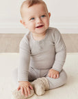 Long Sleeve Bodysuit - Icicle Marle