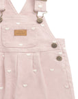 Blair Overall - Petite Heart Peach