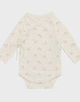Organic Cotton Marina Bodysuit - Thelma Parchment