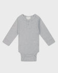 Long Sleeve Bodysuit - Icicle Marle