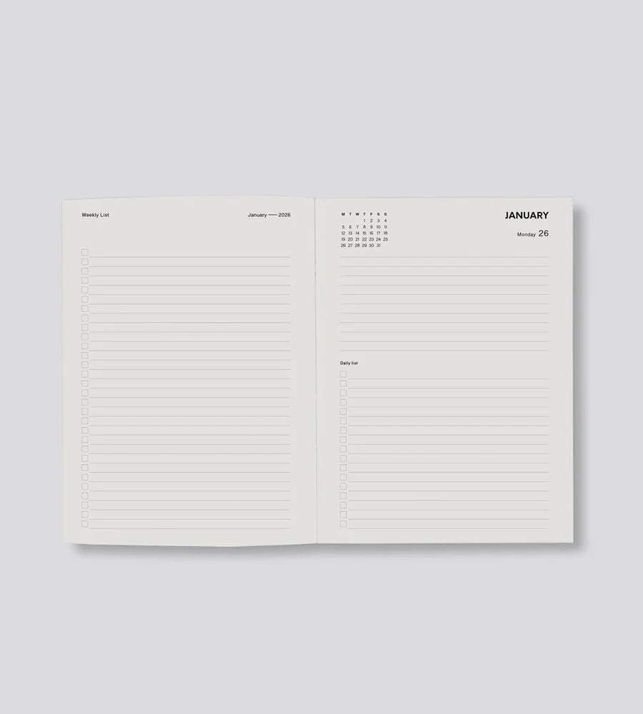 Father Rabbit | Daily Diary 2026 | Olive Deco - PRE ORDER