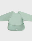Mushie Long Sleeve Bib - Roman Green