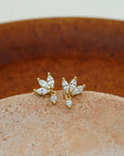 Lotus Studs - Gold