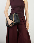 Florence Shoulder Bag | Black Bubble