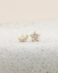 Night Sky Studs - Gold