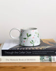 Mae Large Handled Mug / Flower Garden