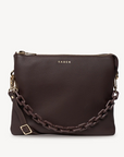 Matilda Crossbody | Cocao + Tonal Chain