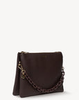 Matilda Crossbody | Cocao + Tonal Chain