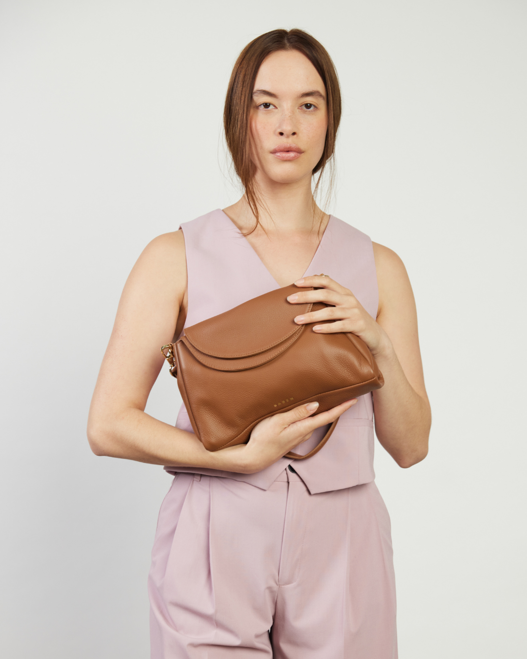 Beckett Crossbody | Tan Luxe
