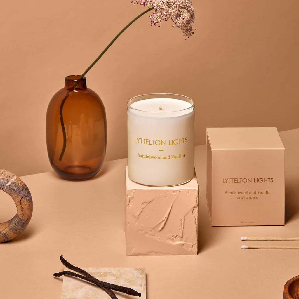 Sandalwood and Vanilla Home Fragrance Collection