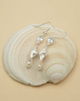 Sea Goddess Earrings - Silver