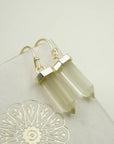 Citrine Inner Power Earrings – Gold