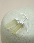 Citrine Inner Power Earrings – Silver