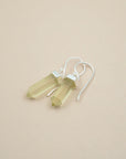 Citrine Inner Power Earrings – Silver