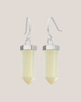Citrine Inner Power Earrings – Silver