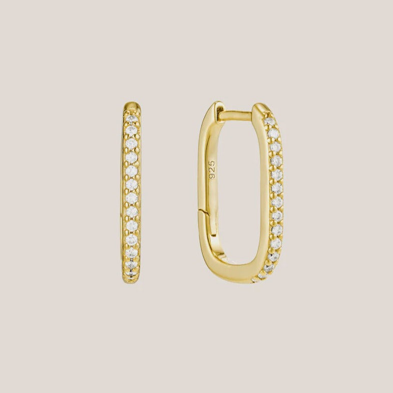 Inner Light Hoops - Gold