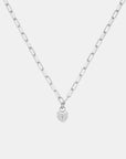 Sweetheart Mini Link Necklace | Silver