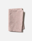 Stripe Washed Cotton Tea Towel | Brick