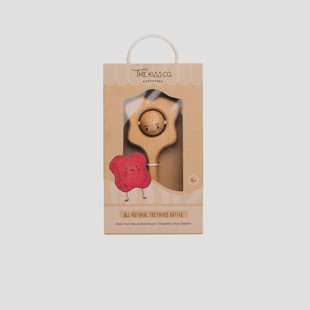 Pēpi Kiss - All Natural Teething Rattle