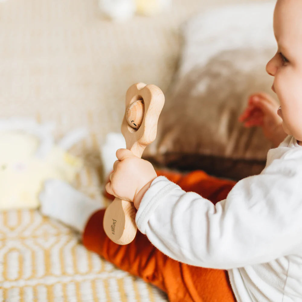 Pēpi Kiss - All Natural Teething Rattle