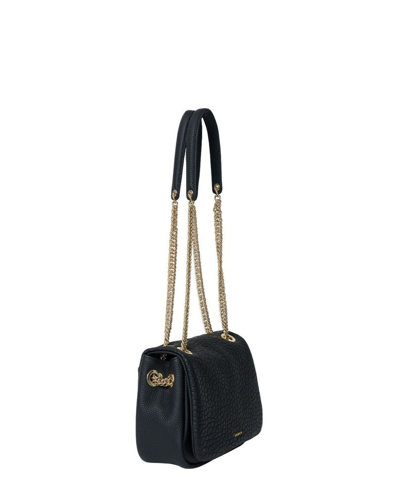 Flo Shoulder Bag | Black Bubble