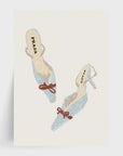 Prada Powder Blue Print | A3