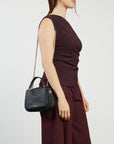 Flo Shoulder Bag | Black Bubble