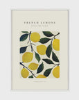 French Lemons | White Frame | A1