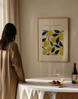 French Lemons | White Frame | A1
