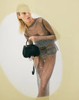 Flo Shoulder Bag | Black Bubble