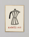 Bialetti Moka | A2 | Oak Box Frame