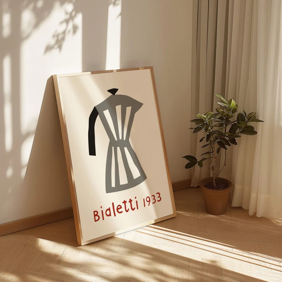 Bialetti Moka | A2 | Oak Box Frame