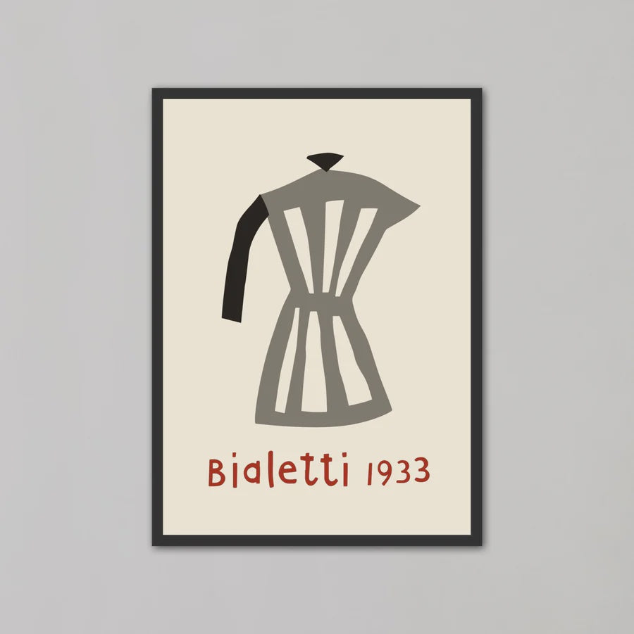 Bialetti Moka | A3 | Black Box Frame