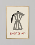 Bialetti Moka | A1 | Oak Box Frame