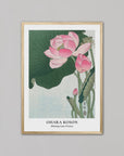 Blooming Lotus Flowers | A2 | Oak Box Frame