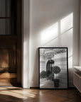 Chanel Boutique Store | Black Box Frame | A2 wWhite Border