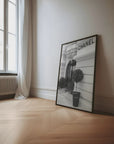 Chanel Boutique Store | Black Box Frame | A2 wWhite Border