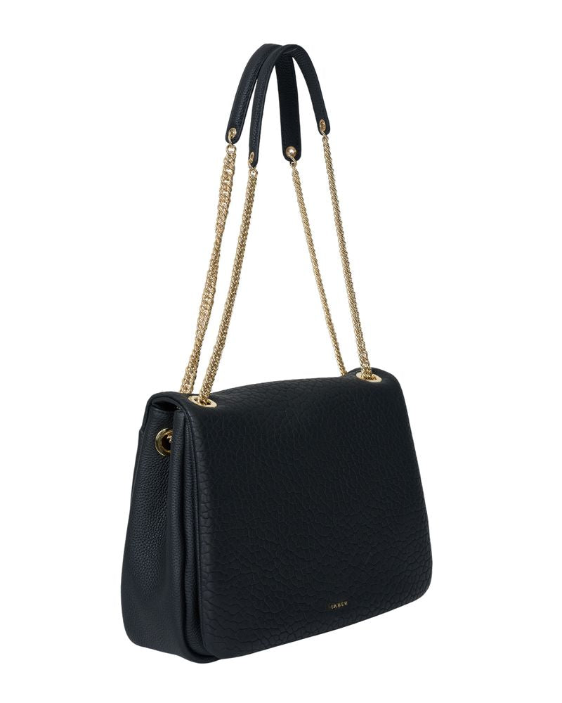 Florence Shoulder Bag | Black Bubble