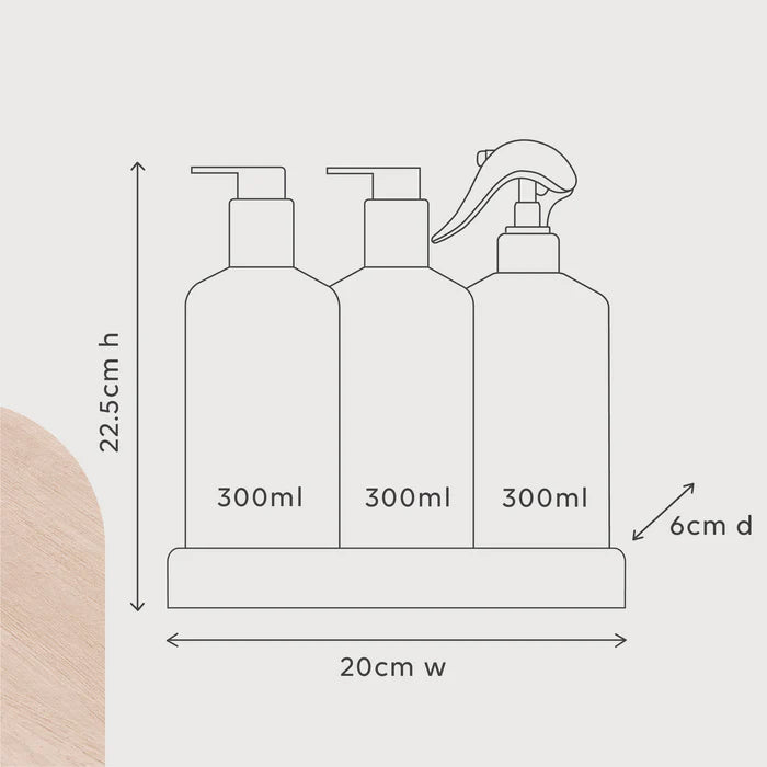 Dishwash, Handwash & Bench Spray Trio