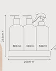 Dishwash, Handwash & Bench Spray Trio