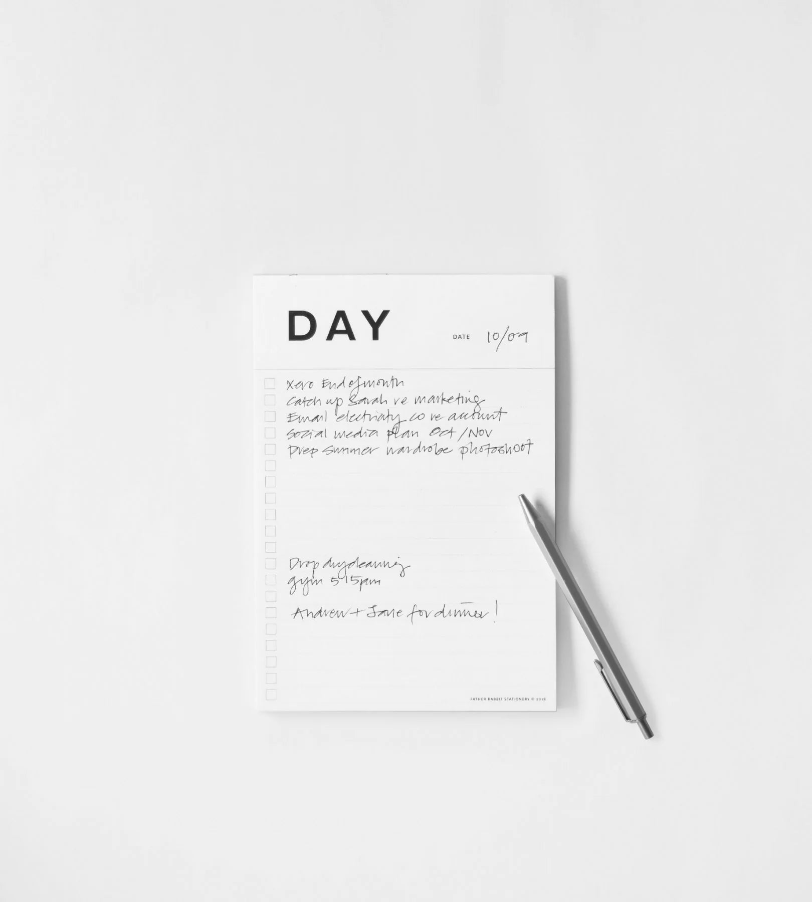 Father Rabbit Stationery | A5 Day Planner