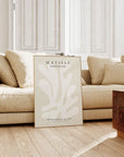 Floral Neutral Wall Art By Henri Matisse | A2 | Oak Box Frame