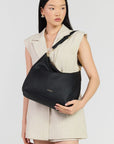 Miki Shoulder Bag - Black Luxe