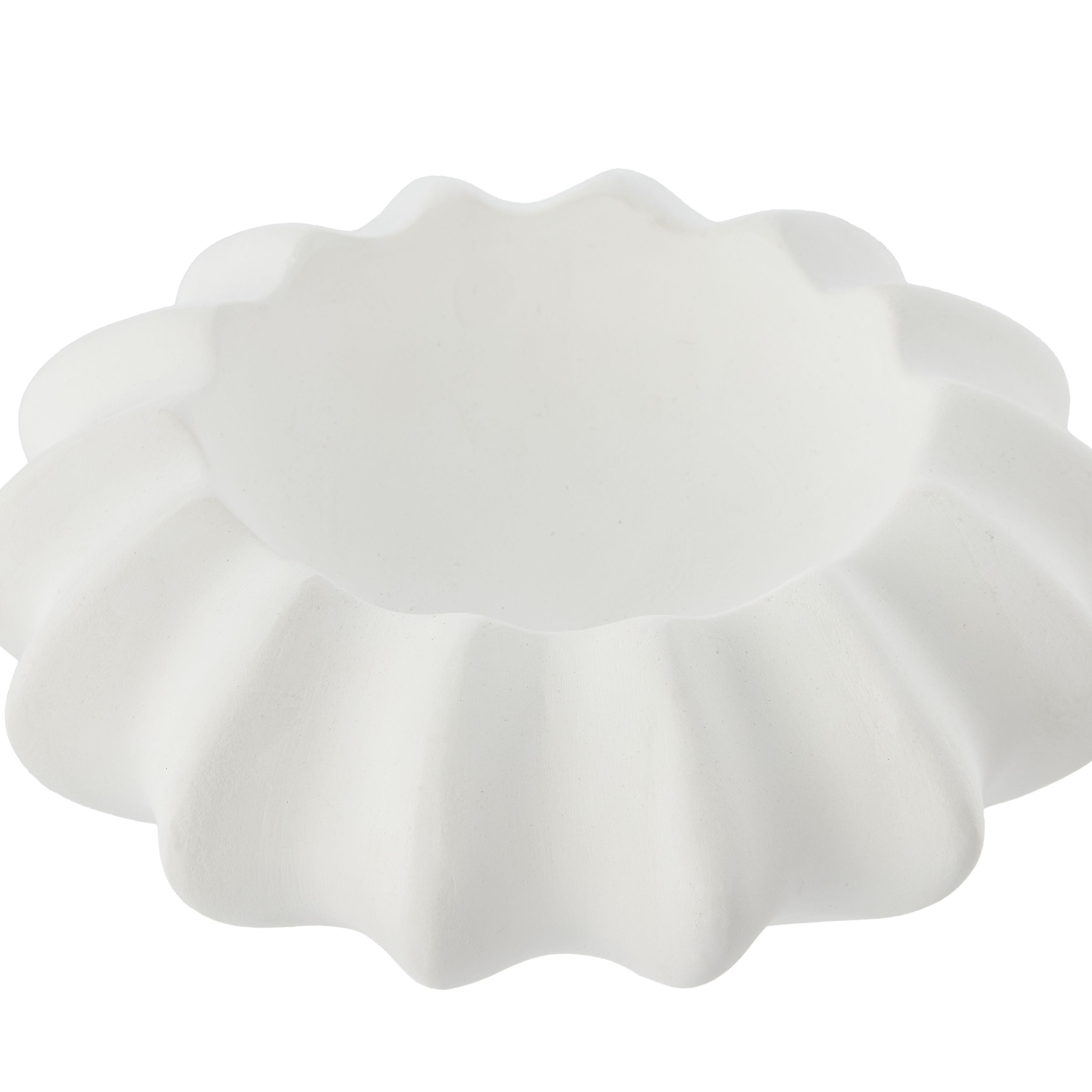 Jazz Concrete Tray | Small White