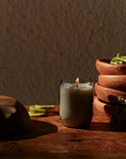 Waxed Perfume Kitchen Candle | Lotus Leaf & Lustre + Yuzu
