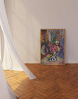 Les Pivoines  By Henri Matisse | Oak Box Frame | A1