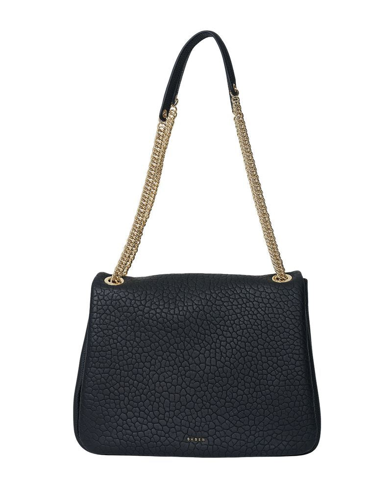 Florence Shoulder Bag | Black Bubble