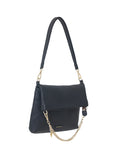 Daria Shoulder Bag | Black Bubble