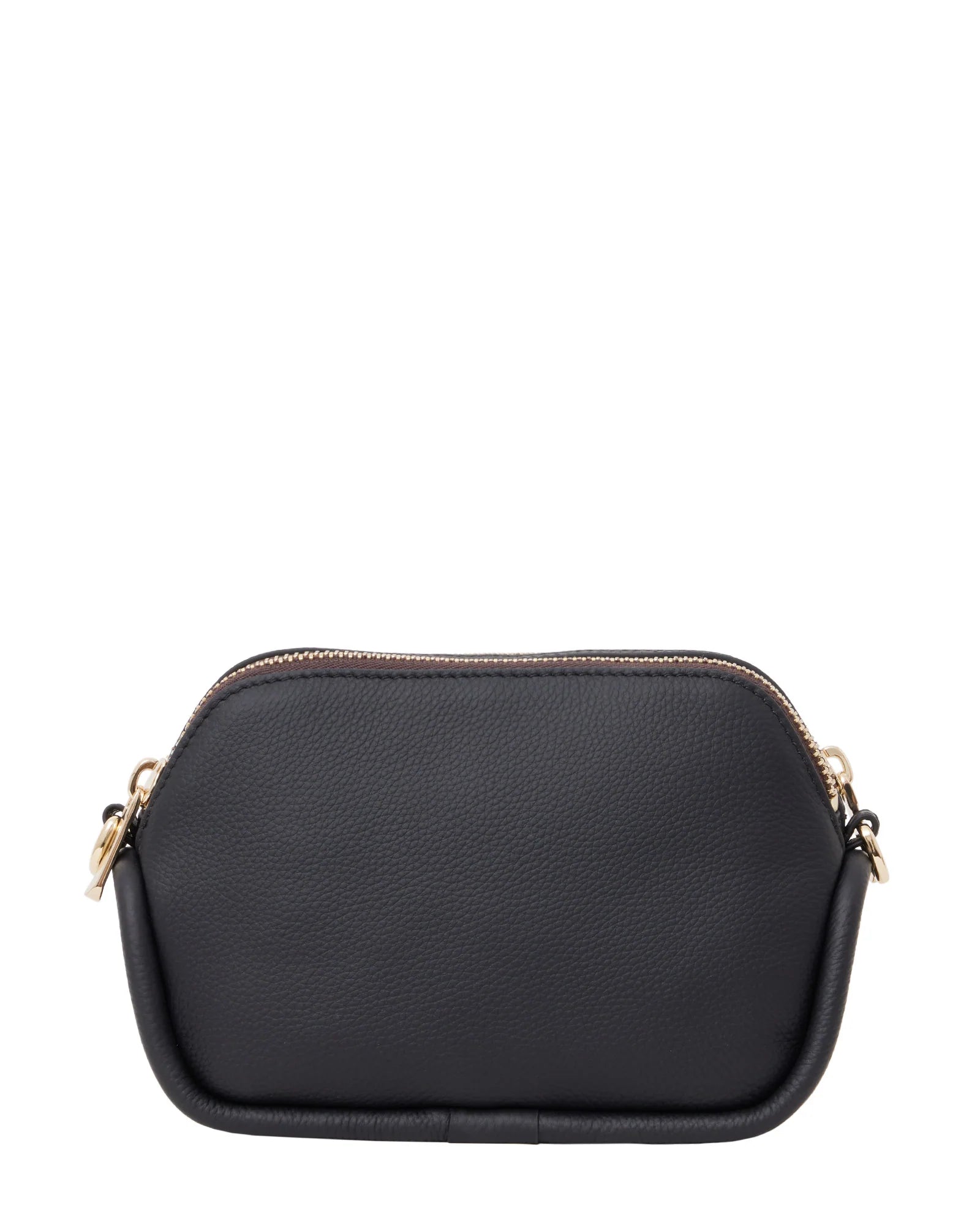 Odile Crossbody | Black + Suede