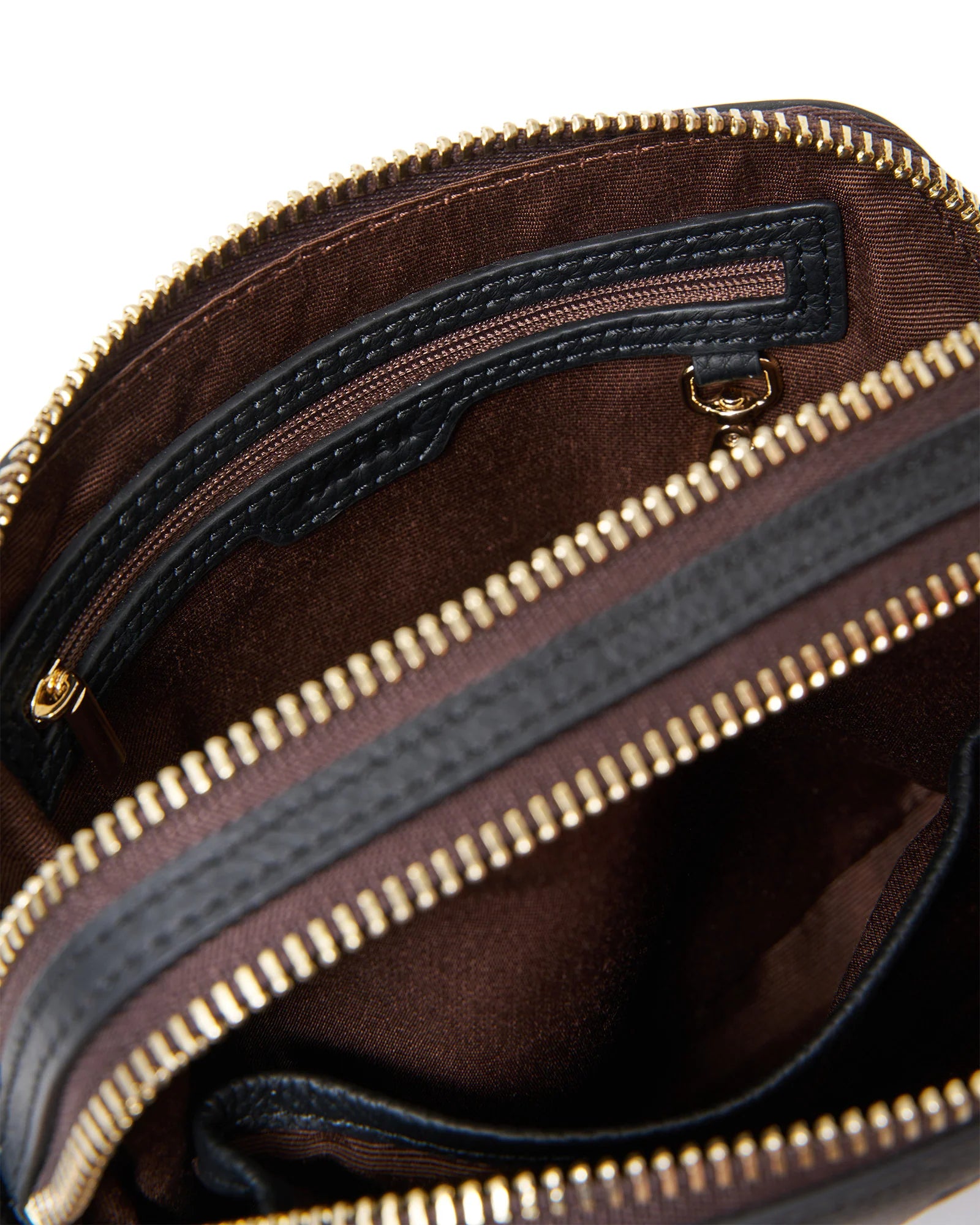 Odile Crossbody | Black + Suede